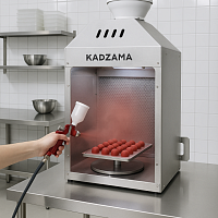 KADZAMA Pulvérisation velours en chocolaterie : technique, défis et solution KADZAMA